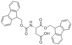 Fmoc-Asp-OFm Structure,187671-16-5Structure