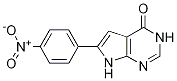 6-(4-Nitrophenyl)-3h-pyrrolo[2,3-d]pyrimidin-4(7h)-one Structure,187724-89-6Structure