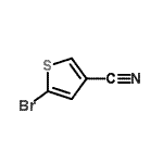 5-Bromothiophene-3-carbonitrile Structure,18792-00-2Structure