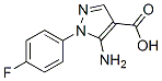 5-Amino-1-(4-fluorophenyl)-1H-pyrazole-4-carboxylic acid Structure,187949-90-2Structure