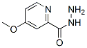 4-Methoxy-pyridine-2-carboxylic acid hydrazide Structure,187973-18-8Structure