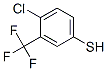 4-Chloro-3-trifluoromethyl-benzenethiol Structure,18800-22-1Structure