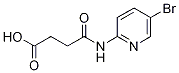 Butanoic acid, 4-[(5-bromo-2-pyridinyl)amino]-4-oxo- Structure,188011-69-0Structure