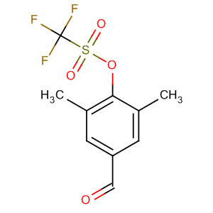 3,5-Dimethyl-4-trifluoromethanesulfonyloxybenzaldehyde Structure,188112-49-4Structure