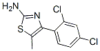 4-(2,4-Dichloro-phenyl)-5-methyl-thiazol-2-ylamine Structure,188120-61-8Structure