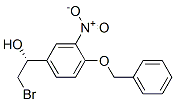 (R)-1-(4-Benzyloxy-3-nitrophenyl)-2-bromoethanol Structure,188690-82-6Structure