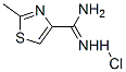 2-Methyl-1,3-thiazole-4-carboximidamide hydrochloride Structure,18876-82-9Structure