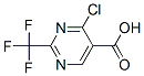 4-Chloro-2-(trifluoromethyl)pyrimidine-5-carboxylic acid Structure,188781-49-9Structure