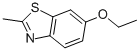 6-Ethoxy-2-methylbenzothiazole Structure,18879-72-6Structure