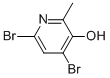 4,6-Dibromo-3-hydroxy-2-methylpyridine Structure,188923-75-3Structure