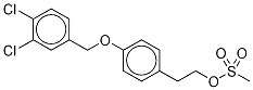 2-[4-(3,4-Dichlorobenzyloxy)-phenylethyl methanesulfonate Structure,188928-10-1Structure