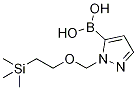 1-((2-(Trimethylsilyl)ethoxy)methyl)pyrazole-5-boronic acid Structure,188978-71-4Structure