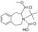 3-Tert-butyl2-methyl4,5-dihydro-1h-benzo[d]azepine-2,3(2h)-dicarboxylate Structure,188990-13-8Structure