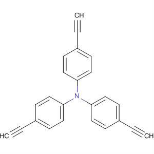 4-Ethynyl-n,n-bis(4-ethynylphenyl)aniline Structure,189178-09-4Structure