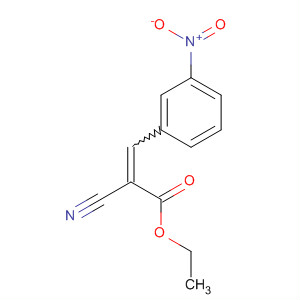 Ethyl 2-cyano-3-(3-nitrophenyl)acrylate Structure,18925-00-3Structure