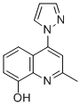 2-Methyl-4-(1h-pyrazol-1-yl)-8-quinolinol Structure,189268-42-6Structure