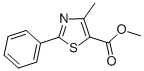 4-Methyl-2-phenyl-5-thiazolecarboxylicacidmethylester Structure,189271-66-7Structure