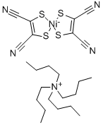 Tetra-n-butylammonium Bis(maleonitriledithiolato)nickel(III) Complex Structure,18958-62-8Structure