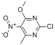 2-Chloro-4-methoxy-6-methyl-5-nitropyrimidine Structure,1899-99-6Structure