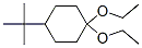 4-Tert-butylcyclohexanone diethyl acetal Structure,1900-58-9Structure