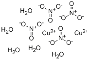 Copper(II) Nitrate Hemipentahydrate Structure,19004-19-4Structure