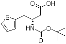 Boc-(s)-3-amino-4-(2-thienyl)butanoic acid Structure,190190-47-7Structure