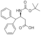 Boc-(r)-3-amino-4,4-diphenylbutanoic acid Structure,190190-50-2Structure