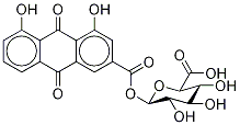 Rhein Acyl-beta-D-glucuronide Structure,190605-03-9Structure