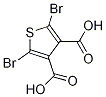 2,5-Dibromothiophene-3,4-dicarboxylic acid Structure,190723-12-7Structure