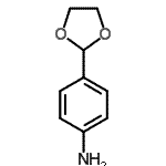 4-(1,3-Dioxolan-2-yl)aniline Structure,19073-14-4Structure