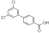 3,5-Dichloro-biphenyl-4-carboxylic acid Structure,190911-79-6Structure