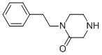 1-(2-Phenylethyl)-2-piperazinone Structure,190953-69-6Structure