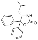 (S)-(-)-5,5-DIPHENYL-4-ISOBUTYL-2-OXAZOLIDINONE Structure,191090-34-3Structure