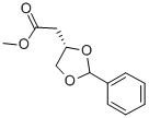 1,3-Dioxolane-4-acetic acid, 2-phenyl-, methyl ester, (s) Structure,191354-59-3Structure