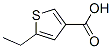 5-Ethylthiophene-3-carboxylic acid Structure,19156-51-5Structure