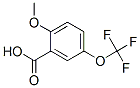 2-Methoxy-5-(trifluoromethoxy)benzoic acid Structure,191604-88-3Structure