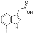 1H-indole-3-aceticacid,7-iodo-(9ci) Structure,191674-63-2Structure