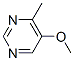 Pyrimidine, 5-methoxy-4-methyl- (8ci,9ci) Structure,19175-07-6Structure