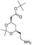 Tert-butyl(4r, 6r)-2-[6-(2-aminoethyl)-2, 2-dimethyl-1,3-dioxan-4 -yl]acetate Structure,191917-91-6Structure