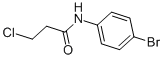 N-(4-bromophenyl)-3-chloropropionamide Structure,19205-70-0Structure