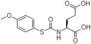 N-[[(4-methoxyphenyl)thio]carbonyl]-l-glutamic acid Structure,192203-60-4Structure