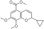 2-Cyclopropyl-7,8-dimethoxy-2H-chromene-5-carboxylic acid methyl ester Structure,192315-05-2Structure