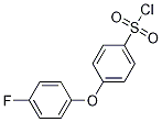 4-(4-Fluorophenoxy)benzenesulfonyl chloride Structure,192329-91-2Structure