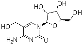 5-(Hydroxymethyl)cytidine Structure,19235-17-7Structure