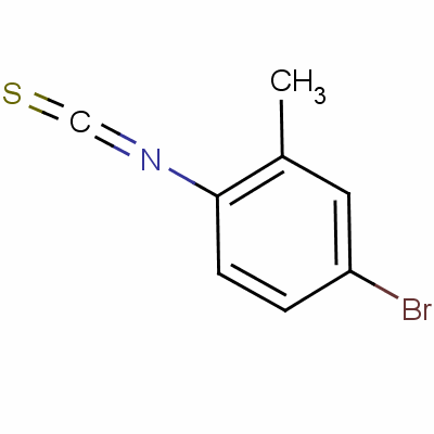 4-Bromo-2-methylphenyl isothiocyanate Structure,19241-38-4Structure