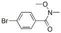 4-Bromo-N-methoxy-N-methylbenzamide Structure,192436-83-2Structure