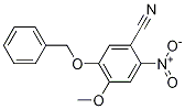 5-(Benzyloxy)-4-methoxy-2-nitrobenzonitrile Structure,192869-56-0Structure