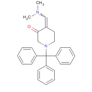 3-Piperidinone, 4-[(dimethylamino)methylene]-1-(triphenylmethyl)- Structure,192869-77-5Structure