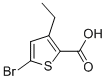 5-Bromo-3-ethyl-2-thiophenecarboxylic acid Structure,193064-97-0Structure