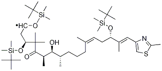 (3S,6r,7s,8s,12z,15s,16e)-1,3,15-tris-{[tert-butyl(dimethyl)silyl]oxy}-7-hydroxy-4,4,6,8,12,16-hexamethyl-17-(2-methyl-1,3-thiazol-4-yl)heptadecyl-12,16-dien-5-one Structure,193146-49-5Structure